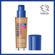 Rimmel Match Perfection Foundation Spf20 200 Soft Beige
