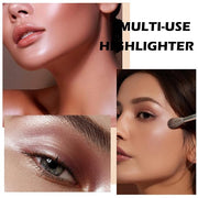 Boobeen Highlighter Makeup Palette, Baked Highlighter Bronzer Powder