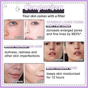 2PCS Tri-color Color Corrector Isolation Cream,One Step Color Correcting Foundation