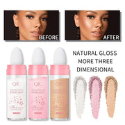 3 Colors Polvo De Hadas Highlighter Powder Stick Body Glow
