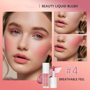 MAEPEOR Matte Liquid Blush 9 Colors Soft Cream (Color 08)