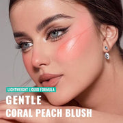 3Pcs Liquid Blush for Cheeks, Soft Moisturizing Matte