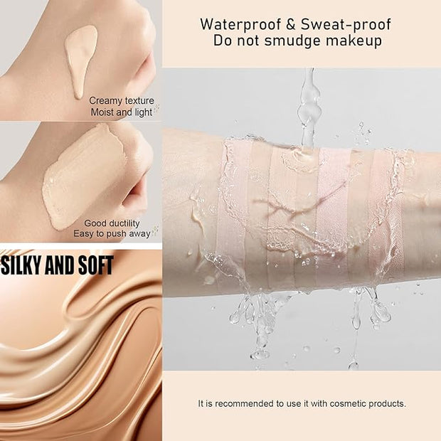 Glow Contour Face Liquid Foundation Bronzer Highlighter Illuminator