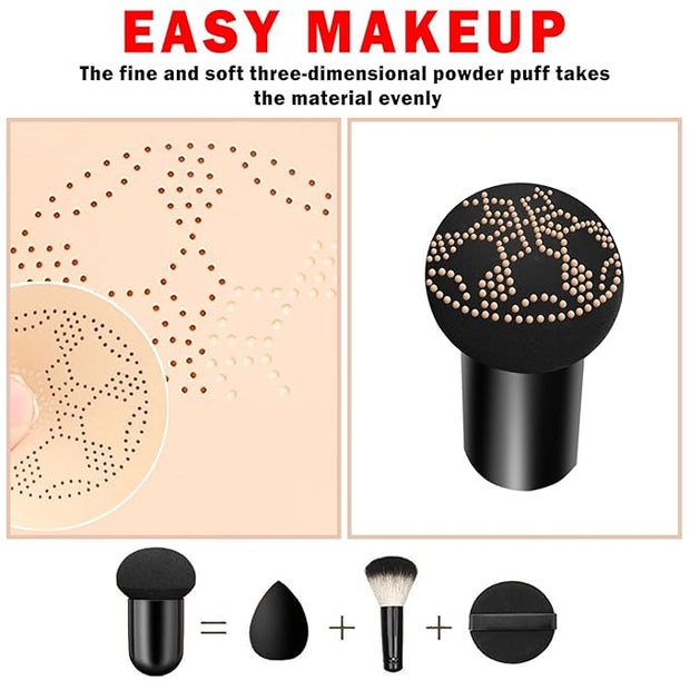 2PCS Mushroom Head Air Cushion CC Cream BB