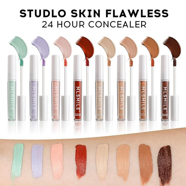 Lavender Flawless Liquid Foundation, HD Studio Skin Flawless Sallowness, 02