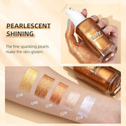 Moisturizing Body Luminizers 5 Colors Smooth and Shimmer 05 Gold) 40ml