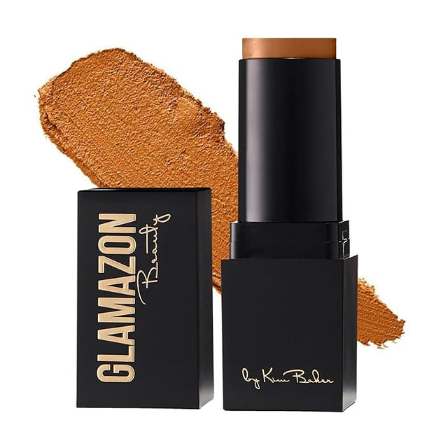 Glamazon Second to None Foundation Stick, Bronze Sable, Natural Finish