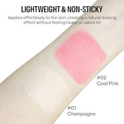 KYDA 2 Colors Liquid Blush and Highlighter, Natural & Champagne