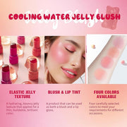 Jelly Blush Stick, Water Jelly Tint Makeup, Sheer Stain Makeup