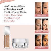 Jerome Alexander JA Basic TLC 3-in-1 Undereye Tightener (Medium Dark)