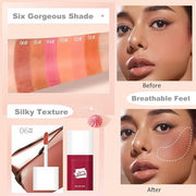 Brown Dark Liquid Blush Makeup, Liquid Blush for Oz (06#)