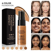 Glow Contour Face Liquid Foundation Bronzer Highlighter Illuminator