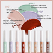Color Liquid Conceal Contour Foundation, Waterproof 8 Colors Tone, 06