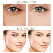 Sulily 2 Pcs BB Cream Full Coverage Foundation,Hydrating BB Cream(ivory)
