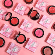 DE'LANCI Flushed Blusher, Glow Finish Korean Blush Natural