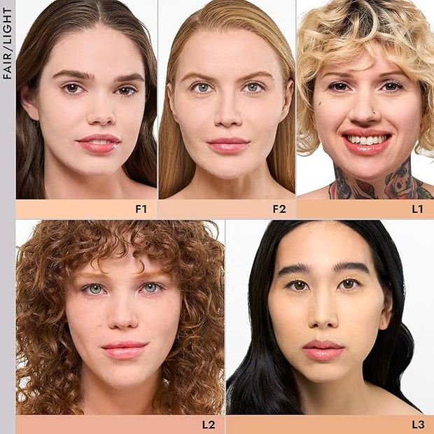 COVER FX Pressed Mineral Foundation - Shade F2 Skin Types
