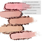 Boobeen Powder Blush, Single Color Blush Face Blush