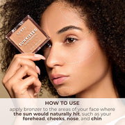 LAMEL Sunkissed Matte Bronzer Face Powder - Non-Shimmer, 0.35oz