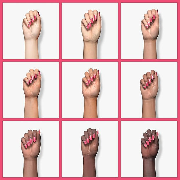 Kiara Sky Long Lasting Nail Dip Powder Pink Pink Lipstick 1 oz