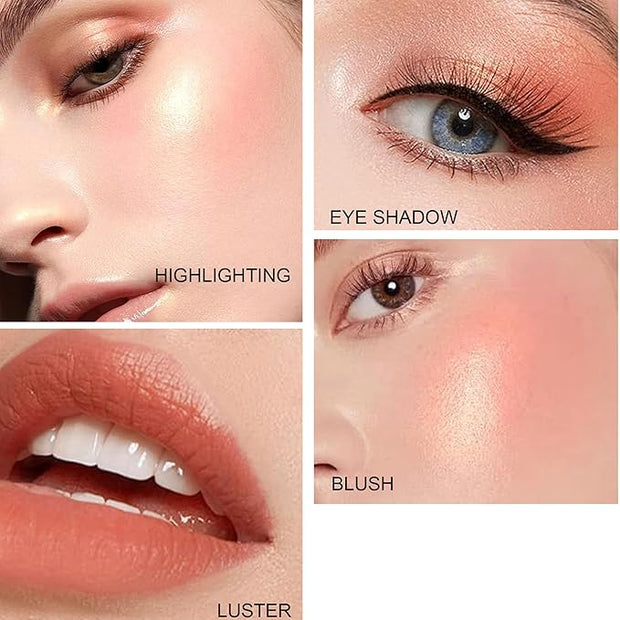 Heart Blush Stick, Matte Rouge Stick, Cheek Contour (05#, 0.) 21 OZ