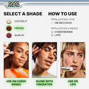 GOOD WEIRD Highlighter: Balmy Weather Blush Stick - MANGO (Terracotta) 15 oz