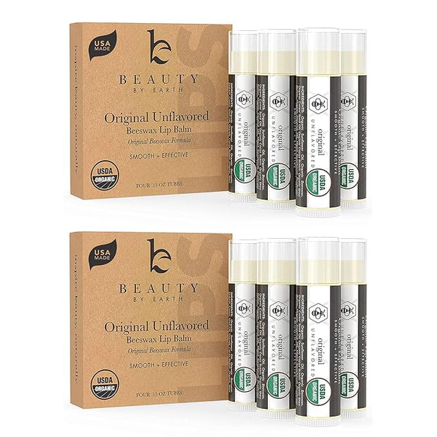 Organic Lip Balm Pack - Original Lip Balm Lip Repair