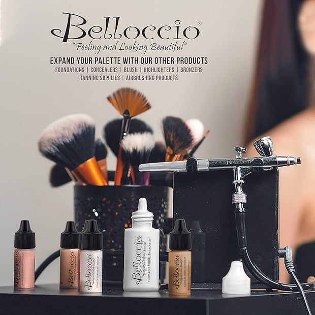 4 Ounce Bottle of Belloccio Makeup Airbrush Cleaner