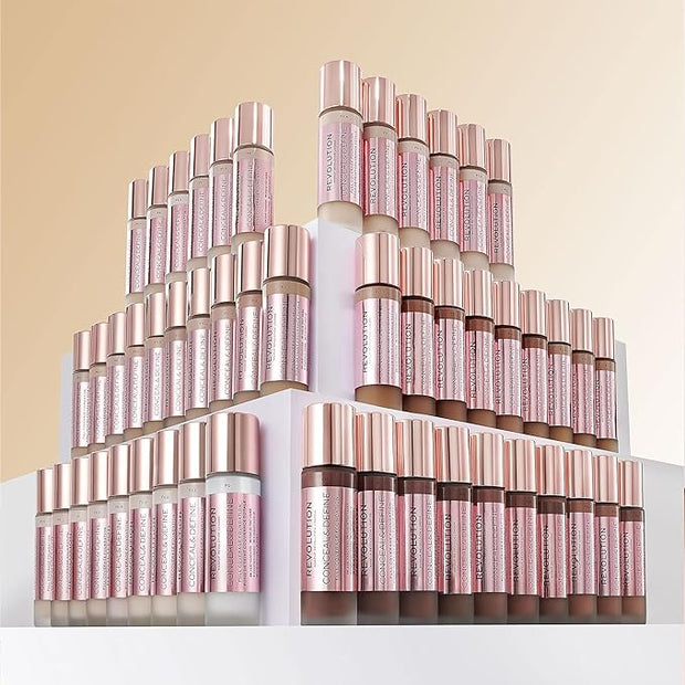 Revolution Beauty, Conceal & Define Foundation, Full Coverage, 0.8 Fl.Oz.