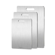 Macdama Double-Sided Stainless Steel Cutting Board