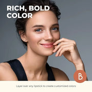 Beauty For Real Lip Gloss + Shine, Plumping High Shine Hydrating Gloss, Turned On, Sheer Lip Bite Nude, Light + Mirror, Cr...