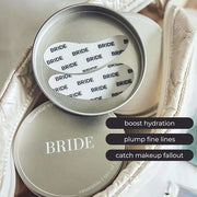 Bride Essential Eye Mask to Treat Dark Circles, Wrinkles and Puffy Eyes, 1 Pair White Reusable Silicone Under Eye Patches ...