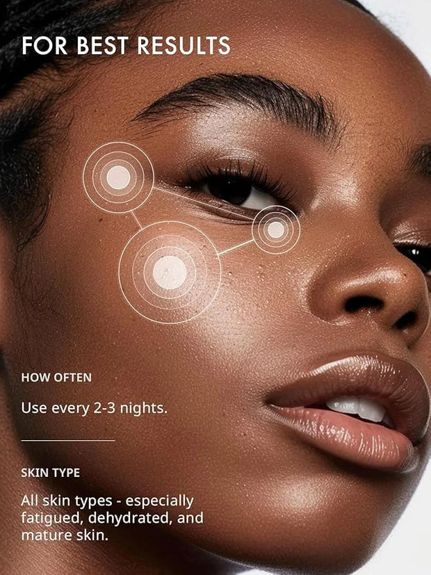 depology Deepcare+ Serum-Infused Micro Dart Patche | 4 Pairs Eye Mask | Under Eye Patches for Wrinkles | Fine Lines | Hydr...