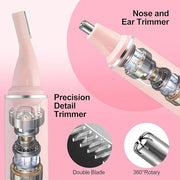 AREYZIN Nose Hair Trimmer for Women & Eyebrow Trimmer-2024 Professional Painless Ear and Nose Trimmer Nasal Hair Clipper, ...