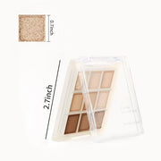 Boobeen Nude Eyeshadow Palette - Matte and Shimmer Makeup, Highly Pigmented Creamy Eye Shadow Powder, Create a Neutral Eye...