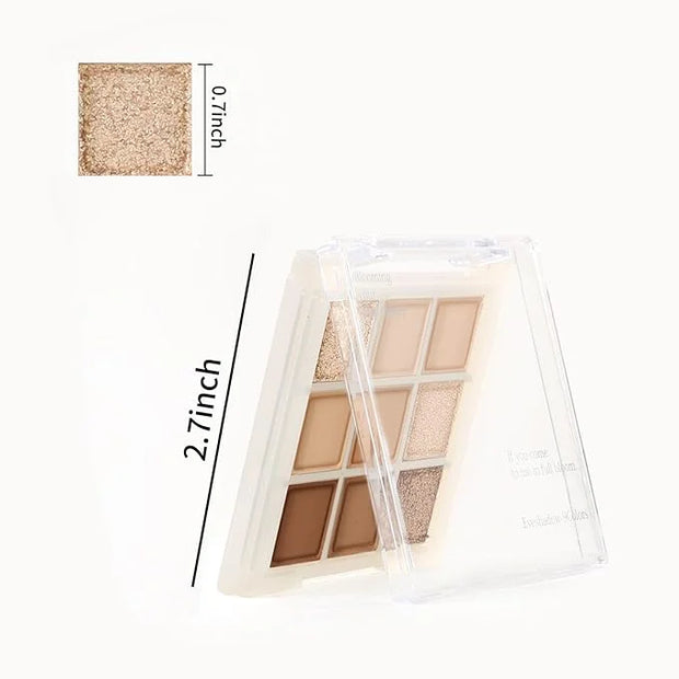 Boobeen Nude Eyeshadow Palette - Matte and Shimmer Makeup, Highly Pigmented Creamy Eye Shadow Powder, Create a Neutral Eye...