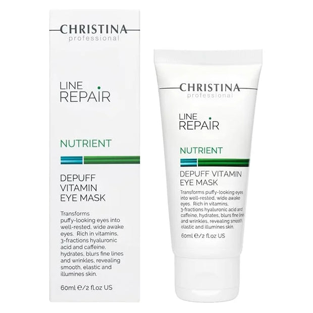 '-CHRISTINA- Line Repair Depuff Vitamin Eye Facial Mask with Hyaluronic Acid | Combats Puffiness and Wrinkles | Nourishing...