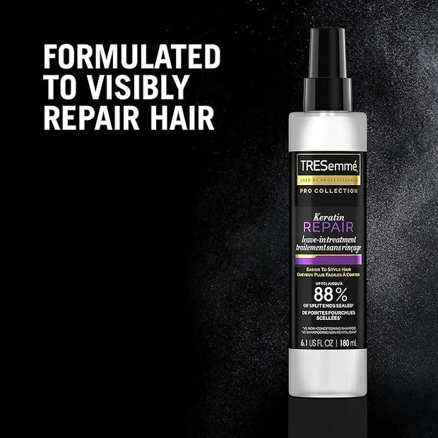 TRESemmé Pro Collection Keratin Repair Leave In Hair Treatment for Strong, Healthy-Looking Hair Care Hair Styling Treatmen...