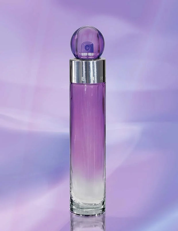 Perry Ellis 360 Purple Women 3.4oz EDP Spray, 7.5ml EDP Mini Spray, 4oz Body Mist, 3oz Shower Gel 4 Pc Gift Set - Product ...