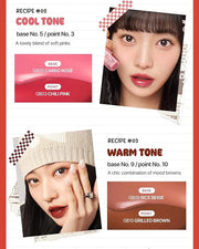 Glow Bokki Glossy Lip Tint, Korean Beauty (GB05 Carbo Rosé, 4.1 grams) - Product Image