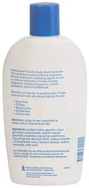 Vanicream, Free and Clear Shampoo, Conditioner and Body Wash Set, For Sensitive Skin, Fragrance and Paraben Free - 12 Ounc...
