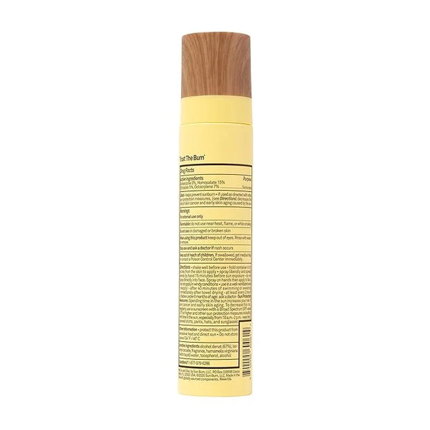 Sun Bum Original SPF 45 Sunscreen Mist - Broad Spectrum Moisturizing Facial Sunscreen Spray with Vitamin E - Hawaii 104 Ac...