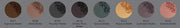 Espresso Coffee Chocolate Chestnut Cocoa Brown Matte Opaque Pressed Powder Single Vegan Eyeshadow; Talc, Paraben & Cruelty...
