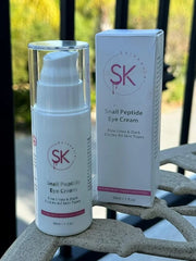 Snail Peptide Eye Cream with 73.7% Snail Mucin and Niacinamide- Brightening Korean Night Cream for Fine Lines and Dark Cir...