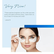 AZURE Hyaluronic & Retinol Anti Aging Under Eye Pads- Moisturizing & Rejuvenating Eye Mask Patches - Reduces Fine Lines, W...
