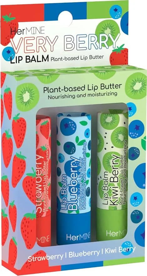 HerMINE Lip Balm Plant-based Lip Butter Flavors