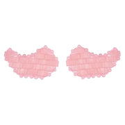 ideayard Rose Quartz Eye Mask, Mini Eye Mask Natural Quartz Mask for Eliminate Wrinkles Puffiness (Rose quartz-A) - Produc...