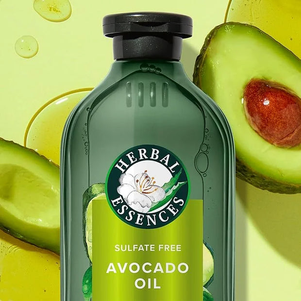 Herbal Essences Avocado Oil Sulfate Free Shampoo, Hair Repair, 13.5 Fl Oz, with Certified Camellia Oil and Aloe Vera, For ...