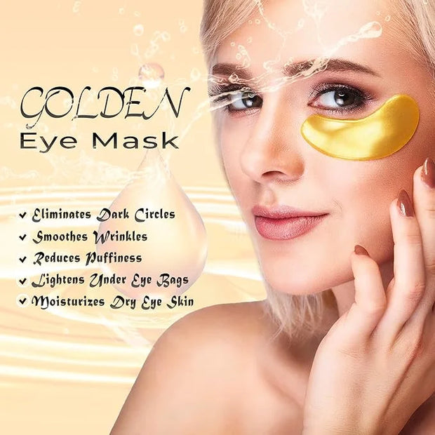 MC UNDER EYE PATCH(20PCS),MC GOLDEN EYE MASK,UNDER EYE CARE,FACIAL CARE,UNDER EYE COLLAGEN PATCH,COLLAGEN GEL PADS FOR MEN...