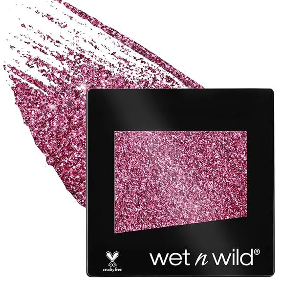 wet n wild Color Icon Eyeshadow Glitter - Ultra-Pigmented, Vitamin E Infused for a Silky-Smooth Moisturizing Application, ...
