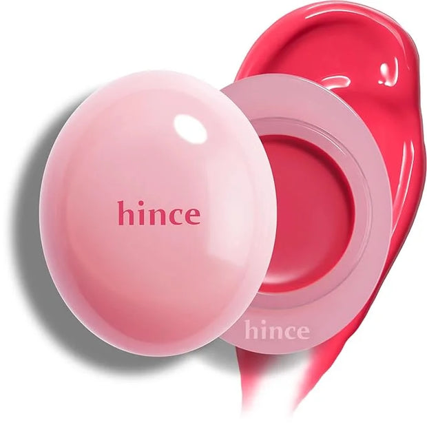 HINCE Raw Glow Dewy Ball - Tinted Lip Balm, Jelly Gloss Glow, Shine and Hydration, Lip & Blush Multiuse, Vegan, 0.12 oz. (...